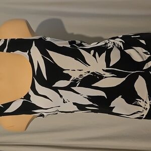 Chico's Additions Black and White tank top.